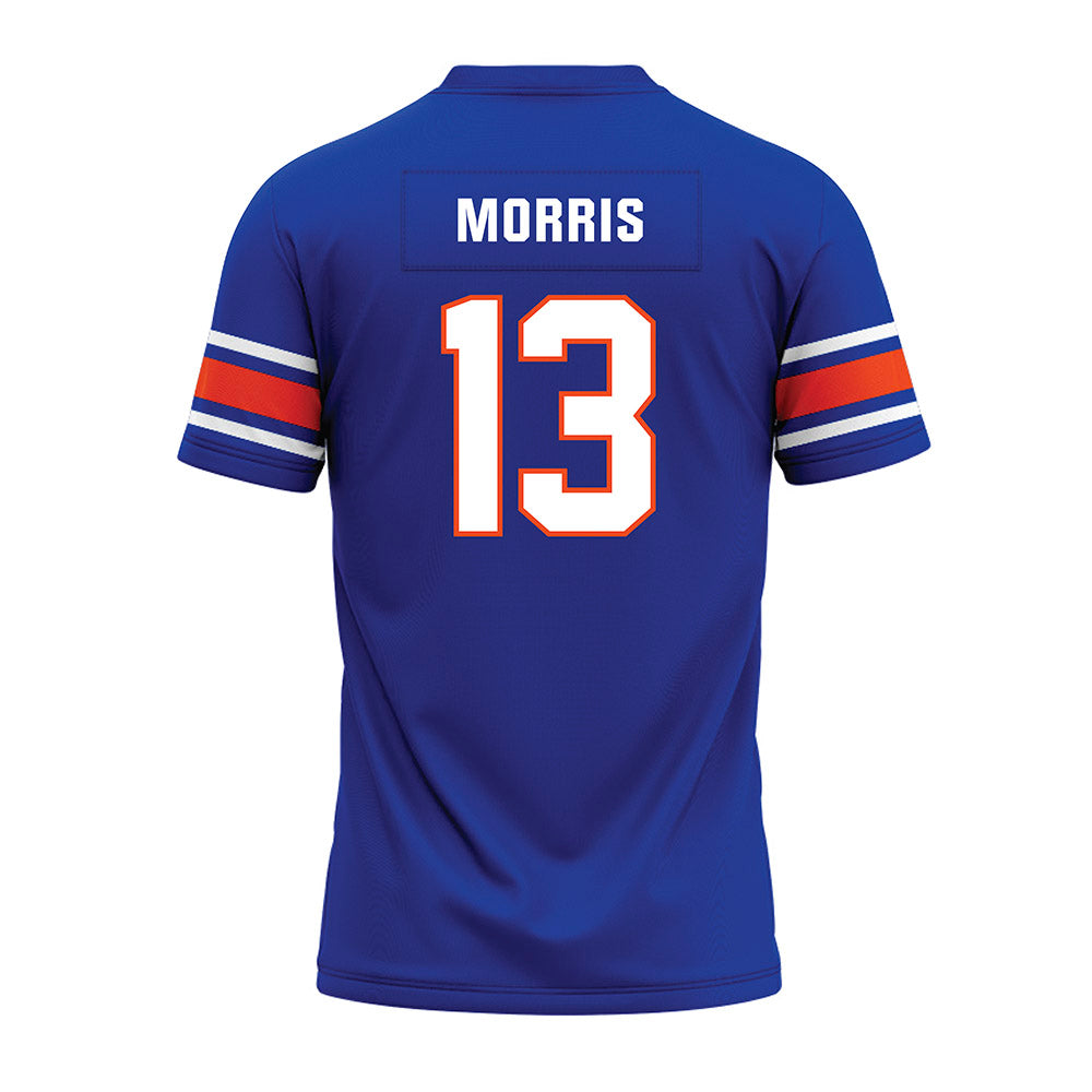 Boise State - NCAA Football : Darren Morris - Blue Premium Football Jersey-1
