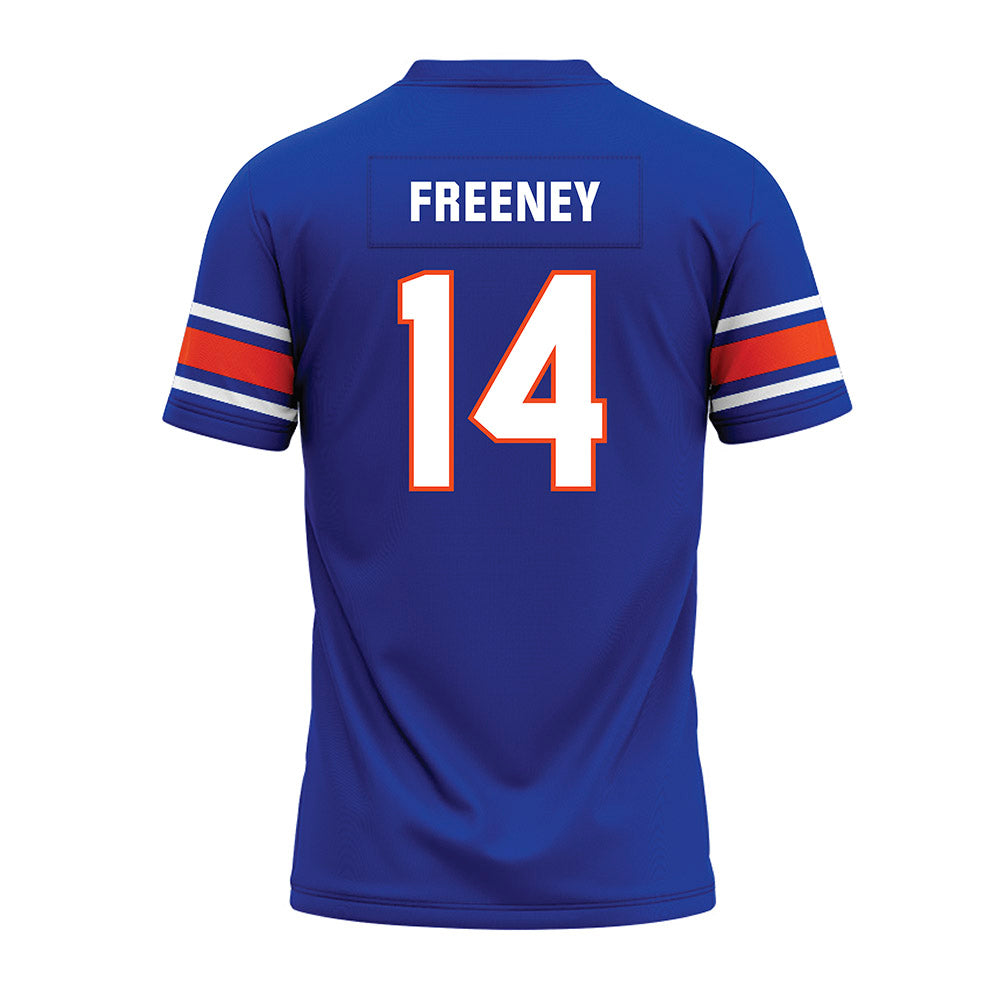 Boise State - NCAA Football : Demetrius Freeney - Blue Premium Football Jersey-1