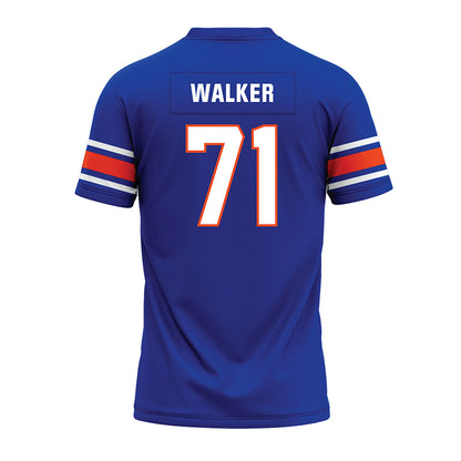 Boise State - NCAA Football : Miles Walker - Blue Premium Football Jersey-1