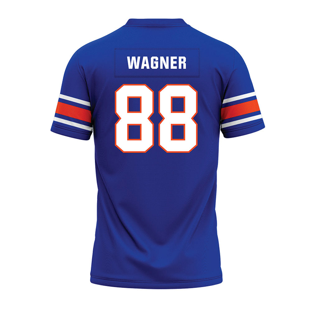 Boise State - NCAA Football : Matt Wagner - Blue Premium Football Jersey