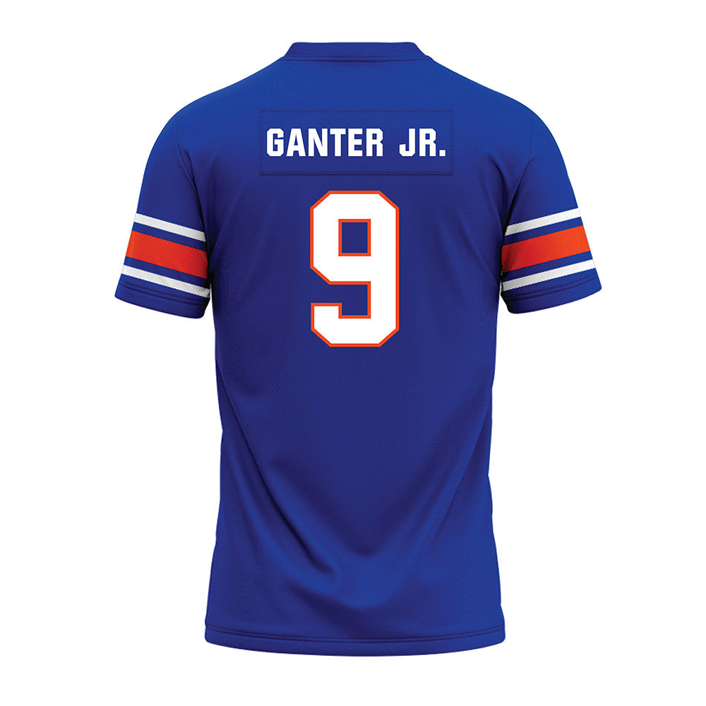 Boise State - NCAA Football : Derek Ganter Jr. - Blue Premium Football Jersey-1