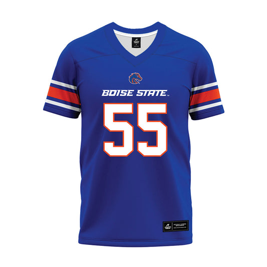 Boise State - NCAA Football : Mana Tuioti - Blue Premium Football Jersey-0