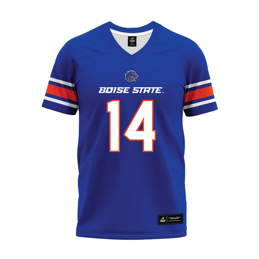 Boise State - NCAA Football : Demetrius Freeney - Blue Premium Football Jersey-0