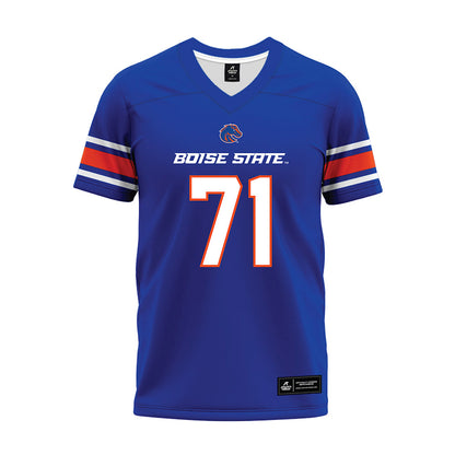 Boise State - NCAA Football : Miles Walker - Blue Premium Football Jersey-0