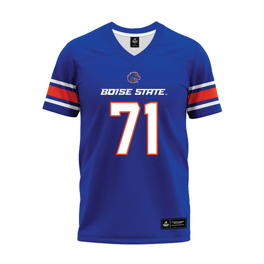 Boise State - NCAA Football : Miles Walker - Blue Premium Football Jersey-0