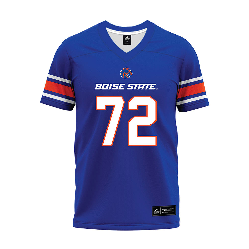 Boise State - NCAA Football : Daniil Starykh - Blue Premium Football Jersey-0
