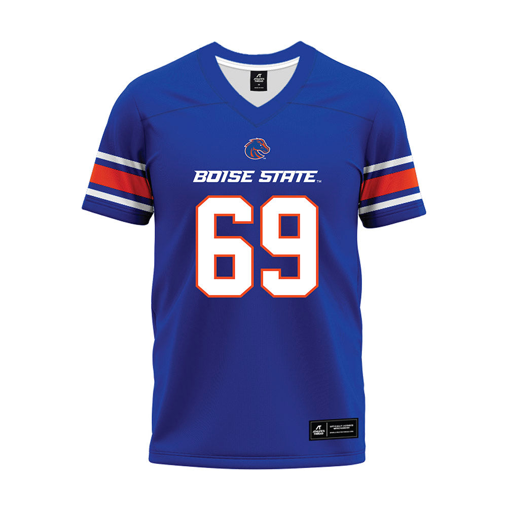 Boise State - NCAA Football : Zander Z. Esty - Blue Premium Football Jersey-0