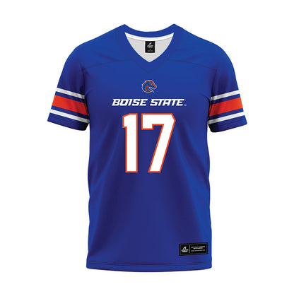 Boise State - NCAA Football : Adrian Jones - Blue Premium Football Jersey-0
