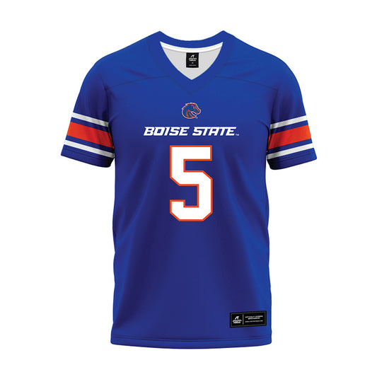 Boise State - NCAA Football : Jayden Virgin-Morgan - Blue Premium Football Jersey-0