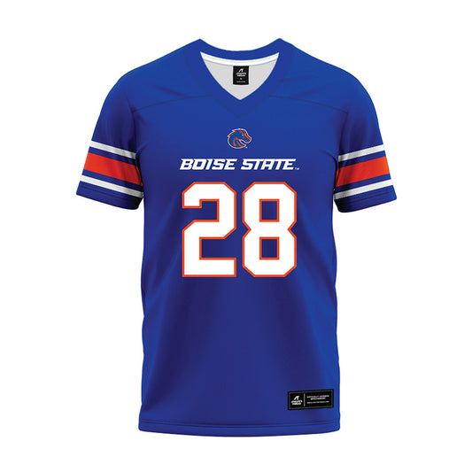Boise State - NCAA Football : Cam Jamerson - Blue Premium Football Jersey-0