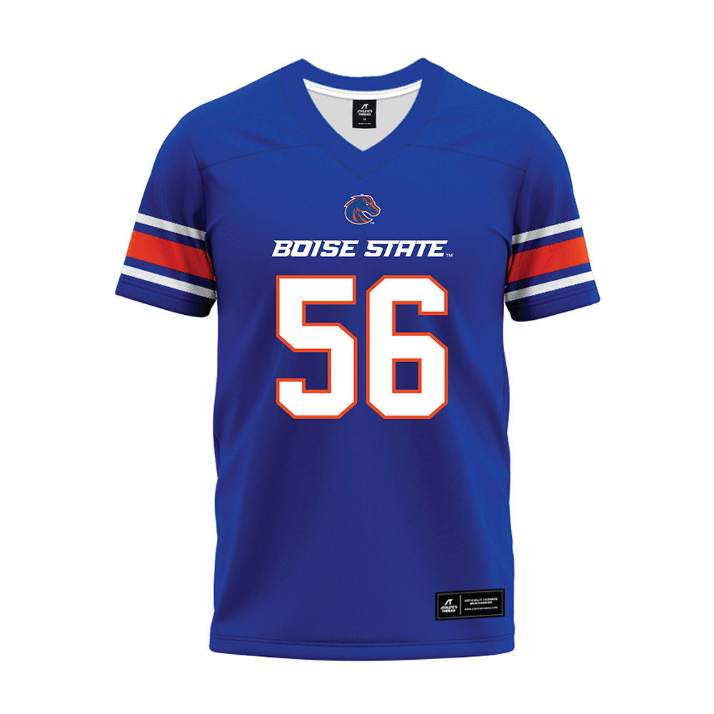 Boise State - NCAA Football : Rowan Rupp - Blue Premium Football Jersey-0