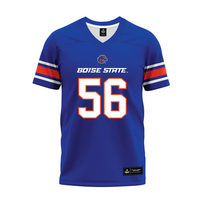 Boise State - NCAA Football : Rowan Rupp - Blue Premium Football Jersey-0