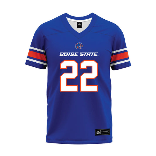 Boise State - NCAA Football : Juelz Goff - Blue Premium Football Jersey-0