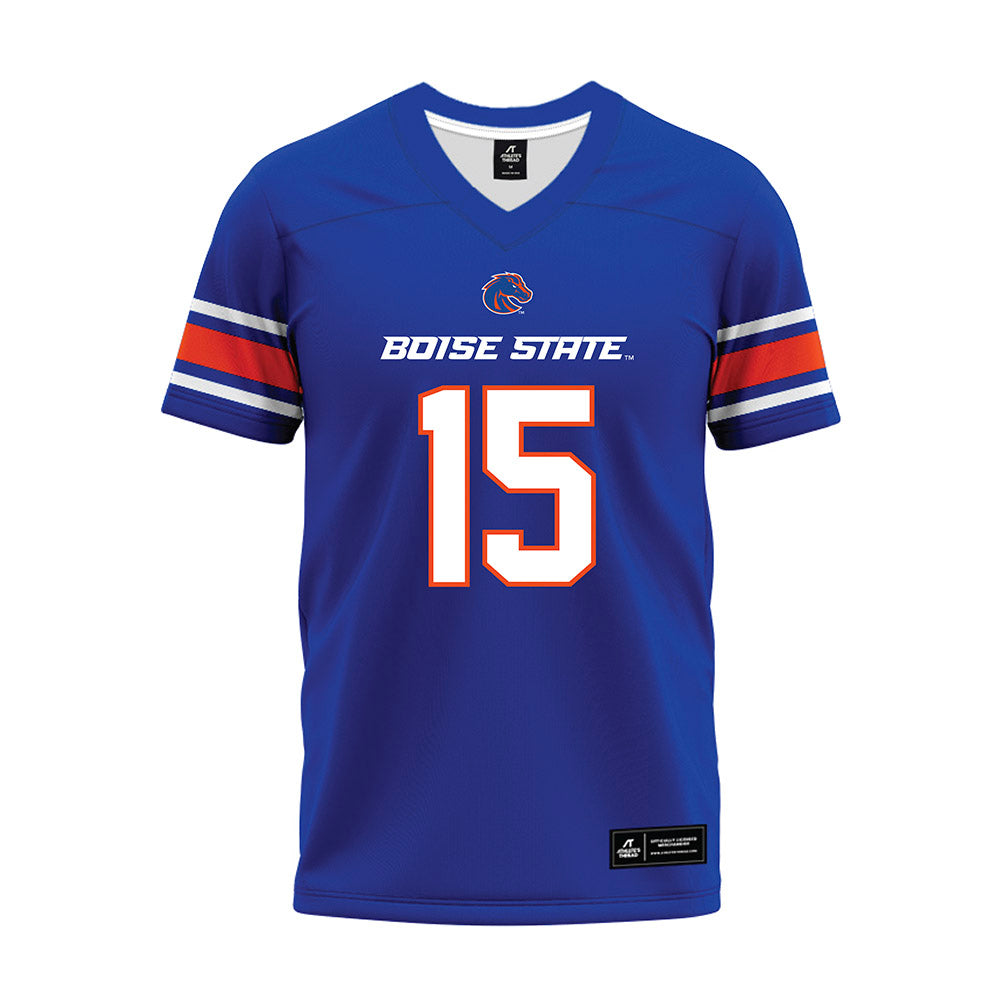 Boise State - NCAA Football : Colt Fulton - Blue Premium Football Jersey
