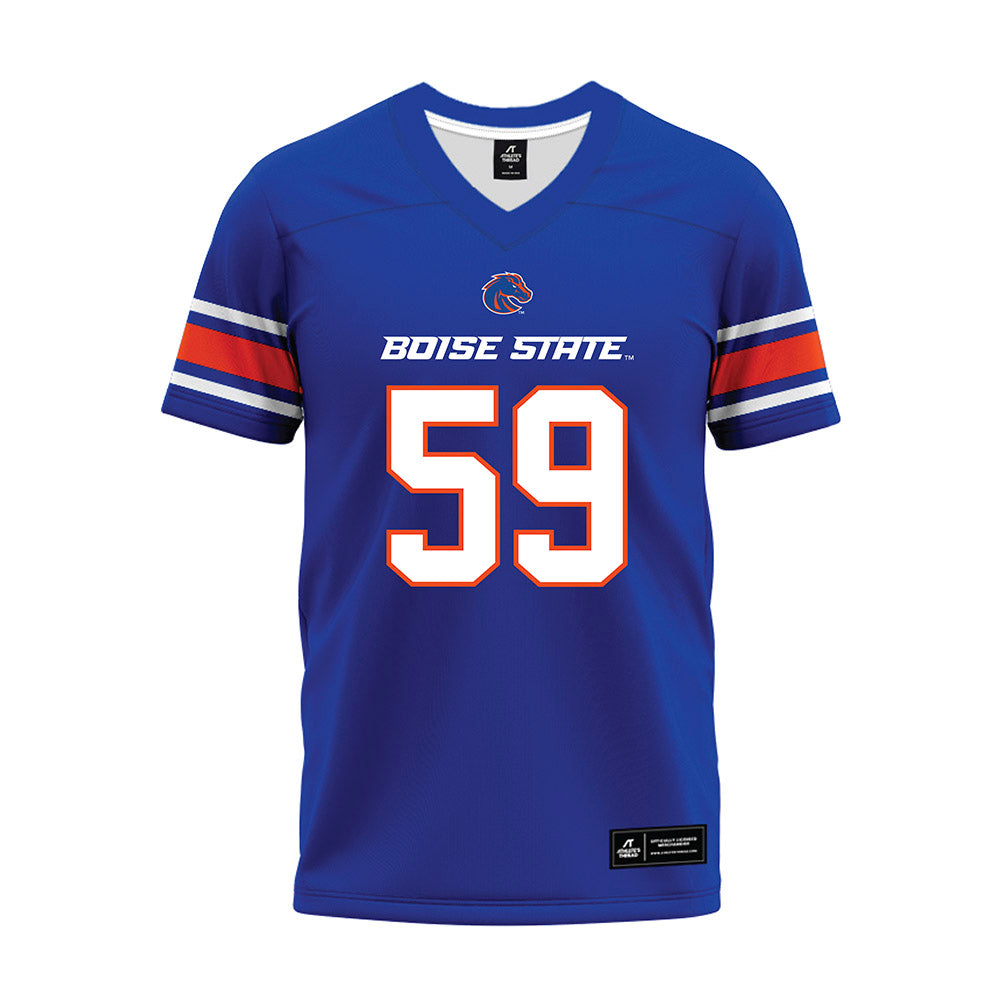 Boise State - NCAA Football : Jameson Perry - Blue Premium Football Jersey-0