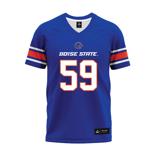 Boise State - NCAA Football : Jameson Perry - Blue Premium Football Jersey-0