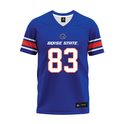 Boise State - NCAA Football : Qumonte Williams Jr - Blue Premium Football Jersey-0