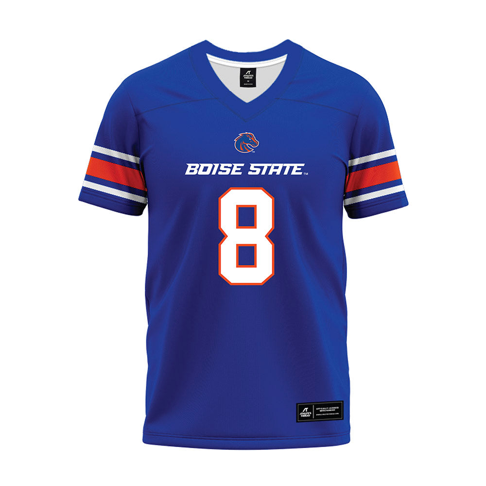 Boise State - NCAA Football : Sherrod Smith - Blue Premium Football Jersey-0
