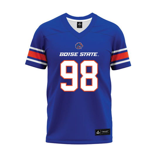 Boise State - NCAA Football : Bethel Imasuen - Blue Premium Football Jersey-0