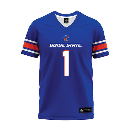 Boise State - NCAA Football : Boen Phelps - Blue Premium Football Jersey-0