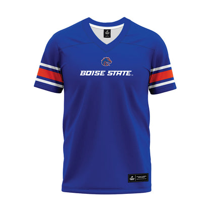 Boise State - NCAA Football : Keilan Chavies - Blue Premium Football Jersey-0