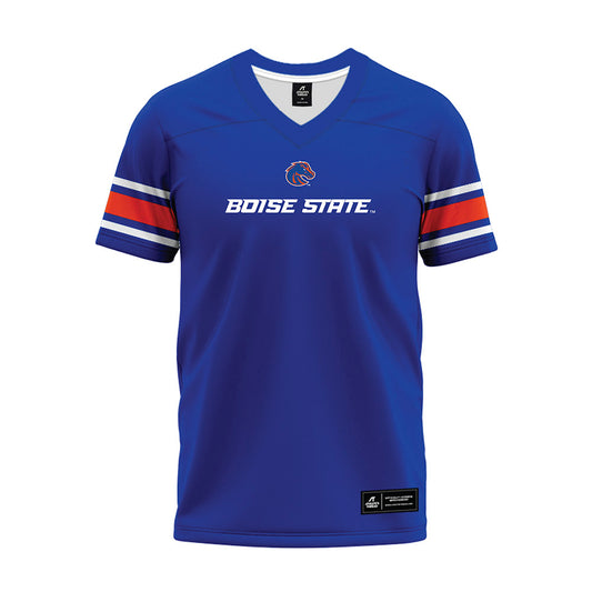 Boise State - NCAA Football : Keilan Chavies - Blue Premium Football Jersey-0