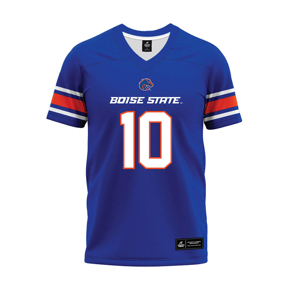 Boise State - NCAA Football : Cash Herrera - Blue Premium Football Jersey-0