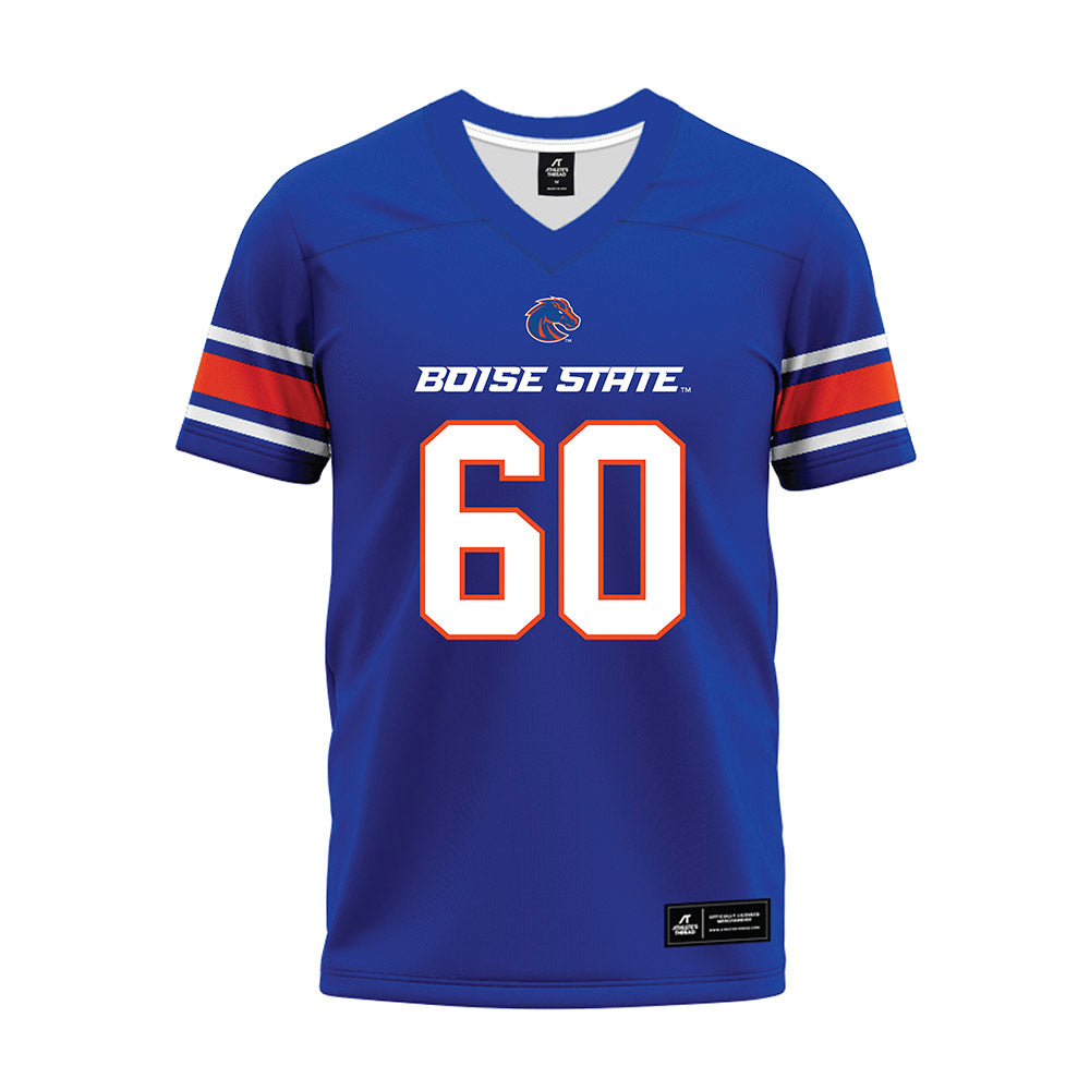 Boise State - NCAA Football : Tyler Himebauch - Blue Premium Football Jersey-0