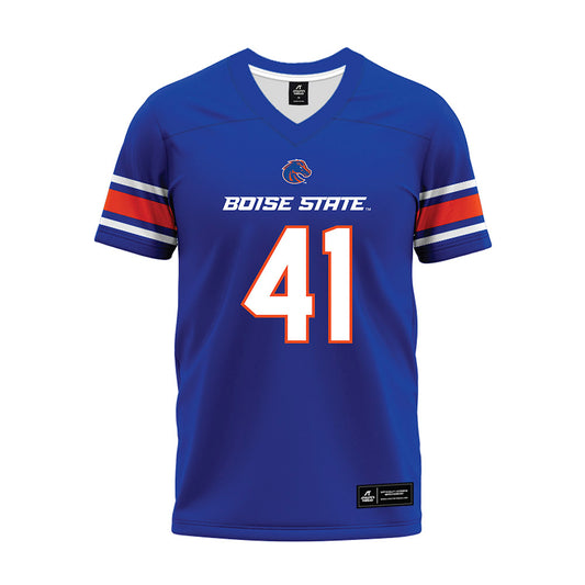 Boise State - NCAA Football : Rocky Dunn - Blue Premium Football Jersey-0