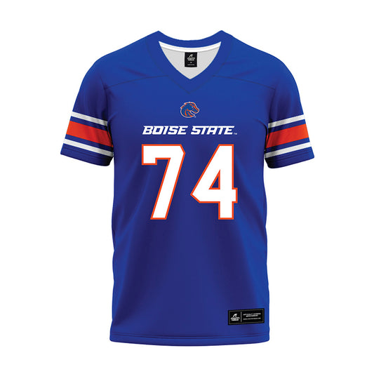 Boise State - NCAA Football : Connor Gilbreath - Blue Premium Football Jersey