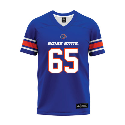 Boise State - NCAA Football : Ashton Kershner - Blue Premium Football Jersey-0