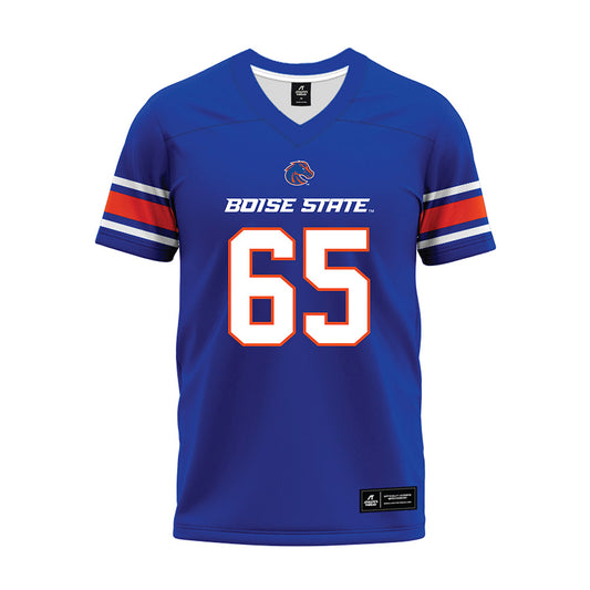 Boise State - NCAA Football : Ashton Kershner - Blue Premium Football Jersey-0
