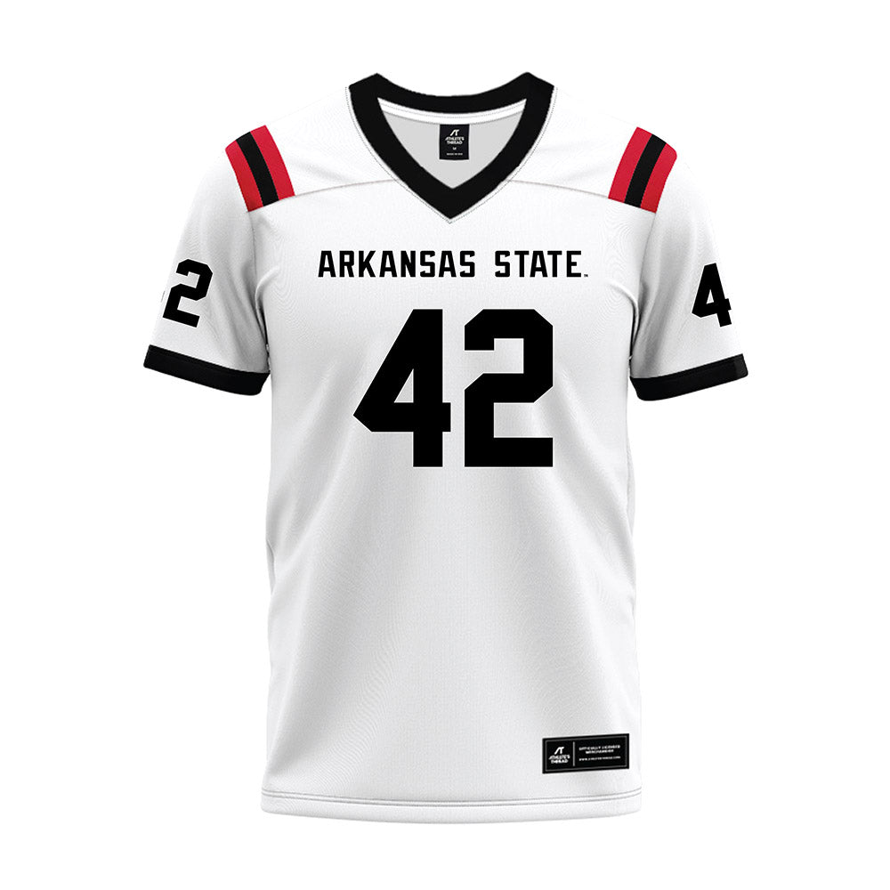 Arkansas State - NCAA Football : Kyle Nill - Premium Football Jersey-0