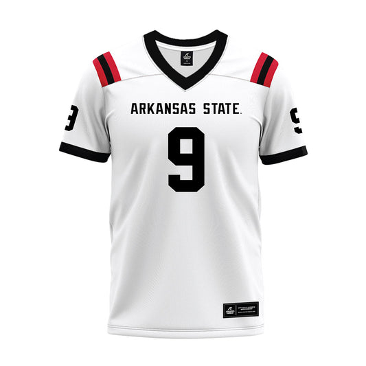 Arkansas State - NCAA Football : Kam Moore - Premium Football Jersey-0