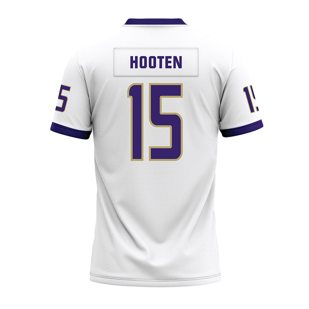 JMU - NCAA Football : Jt Hooten - White Premium Football Jersey-1