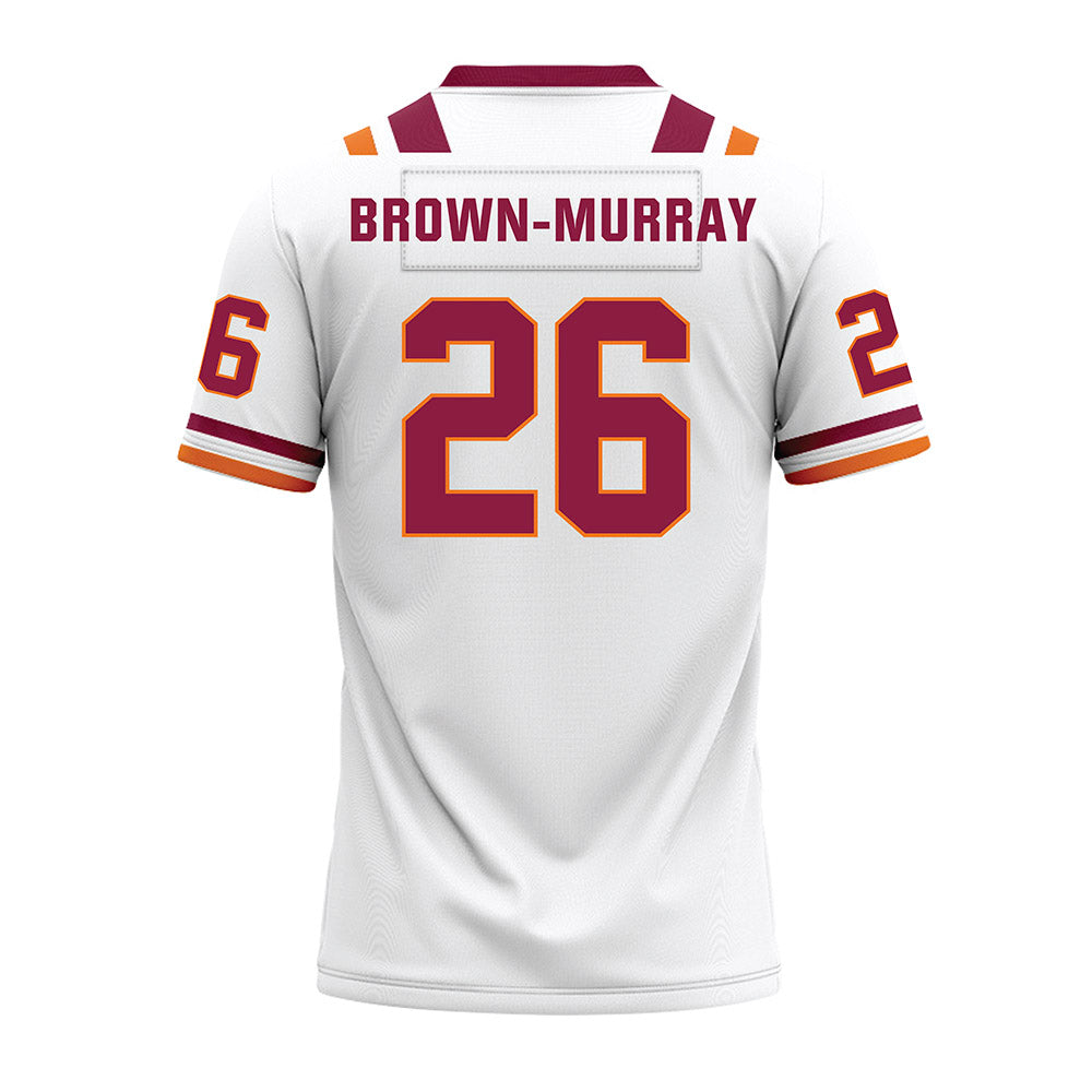 Virginia Tech - NCAA Football : Isaiah Brown-Murray - Premium Football Jersey-1