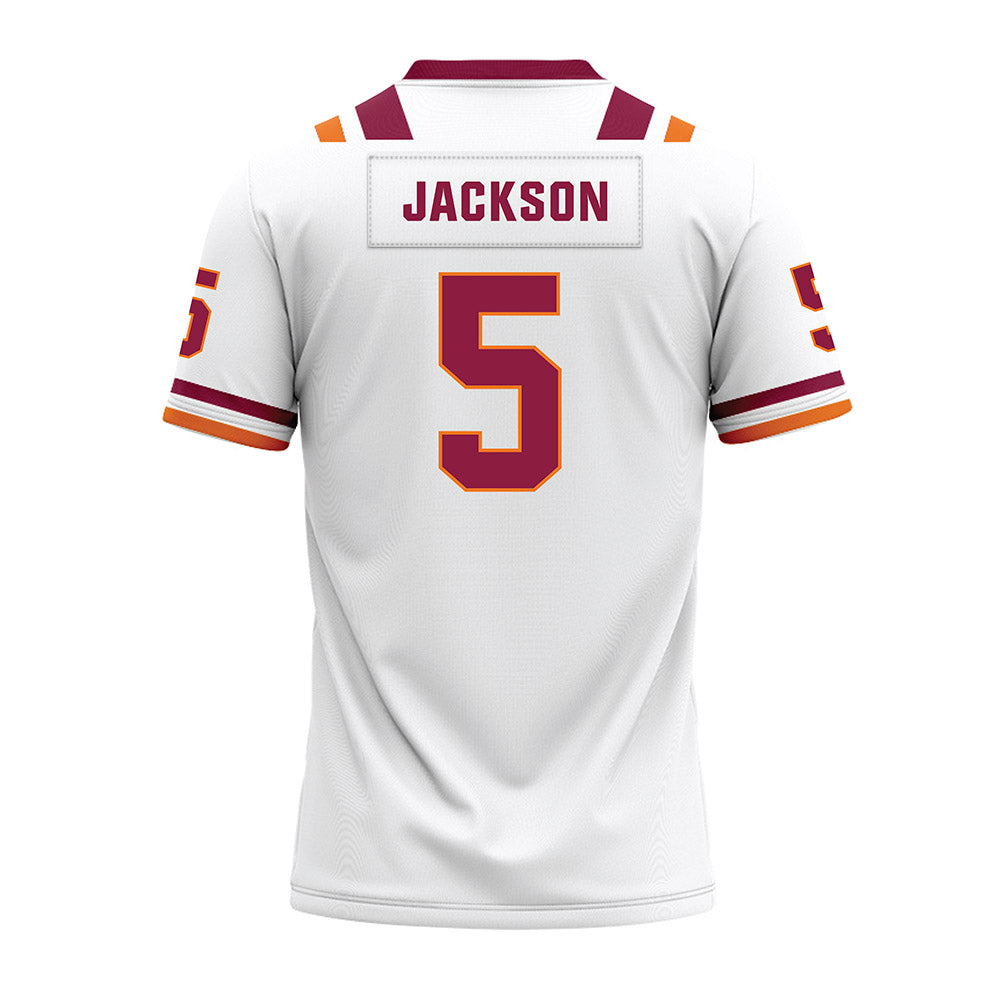 Virginia Tech - NCAA Football : Marlion Jackson - Premium Football Jersey-1