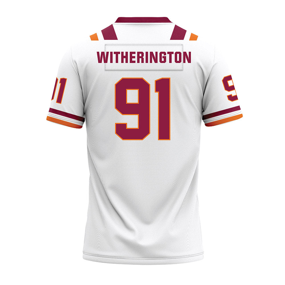 Virginia Tech - NCAA Football : Garrett Witherington - Premium Football Jersey-1