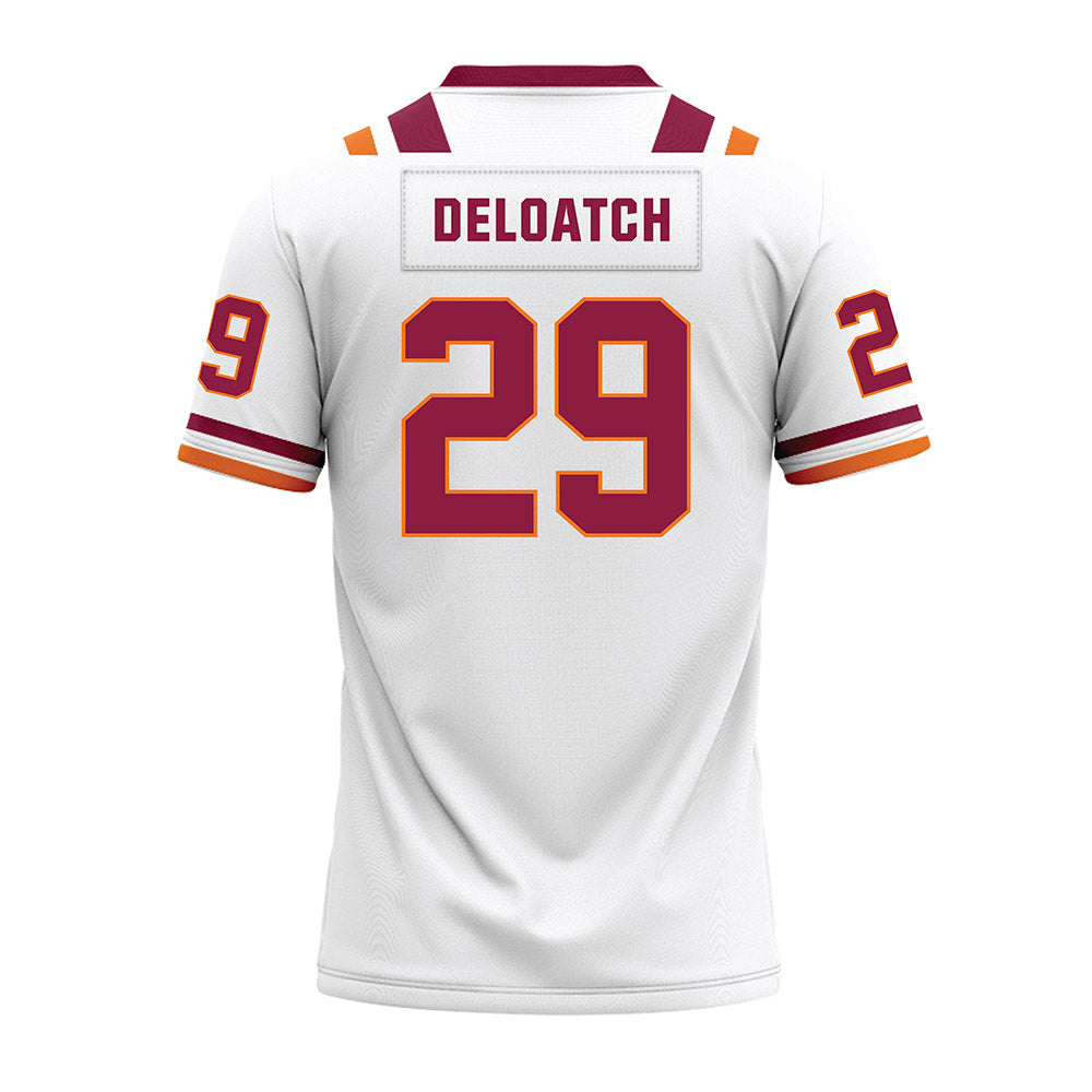 Virginia Tech - NCAA Football : Jahmari DeLoatch - Premium Football Jersey-1