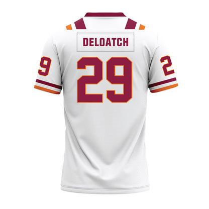 Virginia Tech - NCAA Football : Jahmari DeLoatch - Premium Football Jersey-1
