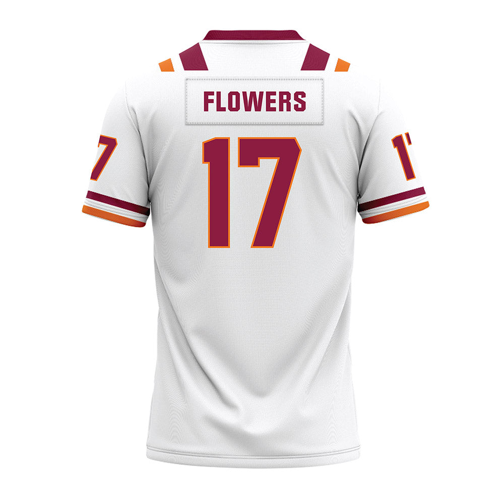 Virginia Tech - NCAA Football : Tyson Flowers - Premium Football Jersey-1