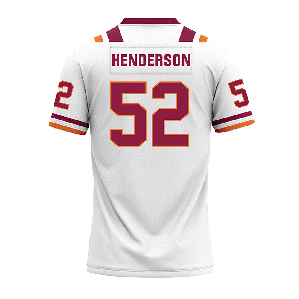 Virginia Tech - NCAA Football : Sherrod Henderson - Premium Football Jersey-1
