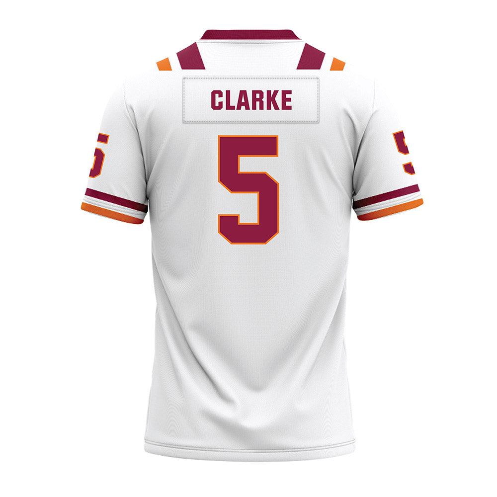 Virginia Tech - NCAA Football : Joshua Clarke - Premium Football Jersey-1