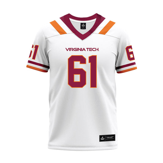 Virginia Tech - NCAA Football : Justin Bell - Premium Football Jersey-0