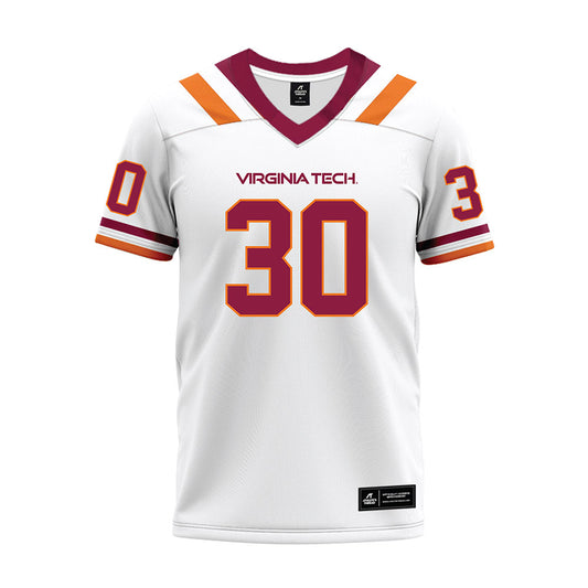 Virginia Tech - NCAA Football : Curtis Jones Jr - Premium Football Jersey-0