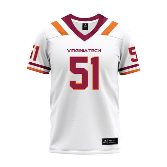 Virginia Tech - NCAA Football : Elijah Haughawout - Premium Football Jersey-0