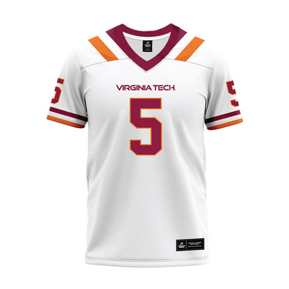 Virginia Tech - NCAA Football : Joshua Clarke - Premium Football Jersey-0