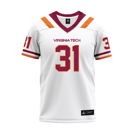 Virginia Tech - NCAA Football : Jason Abbey - Premium Football Jersey-0