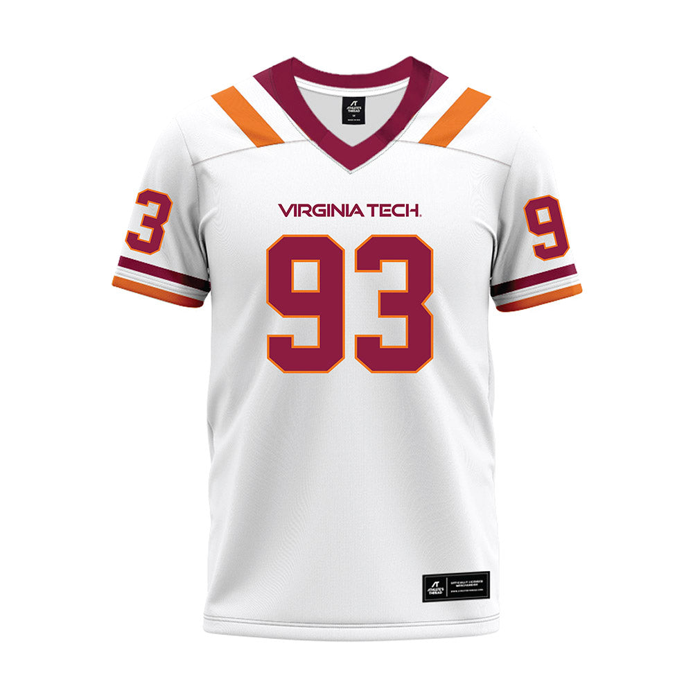 Virginia Tech - NCAA Football : Cole Byrd - Premium Football Jersey-0