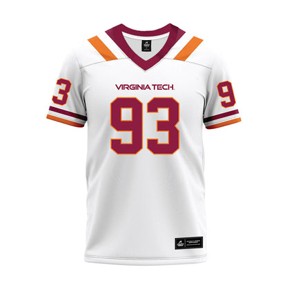 Virginia Tech - NCAA Football : Cole Byrd - Premium Football Jersey-0